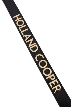 Clearance Abbot Leather Belt (Black Gold) Women Belts|Belts