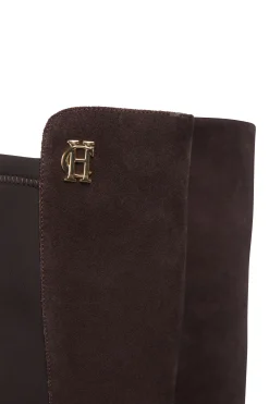Best Albany Heeled Boot (Chocolate Suede) Women Boots
