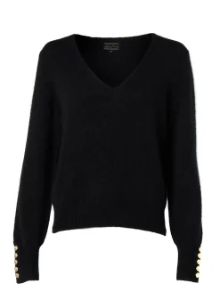 Clearance Amelia V-Neck Knit Women Knitwear