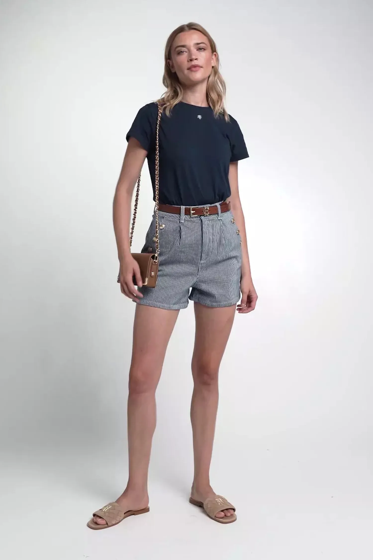 Sale Amoria Short (Ticking Stripe) Women Shorts