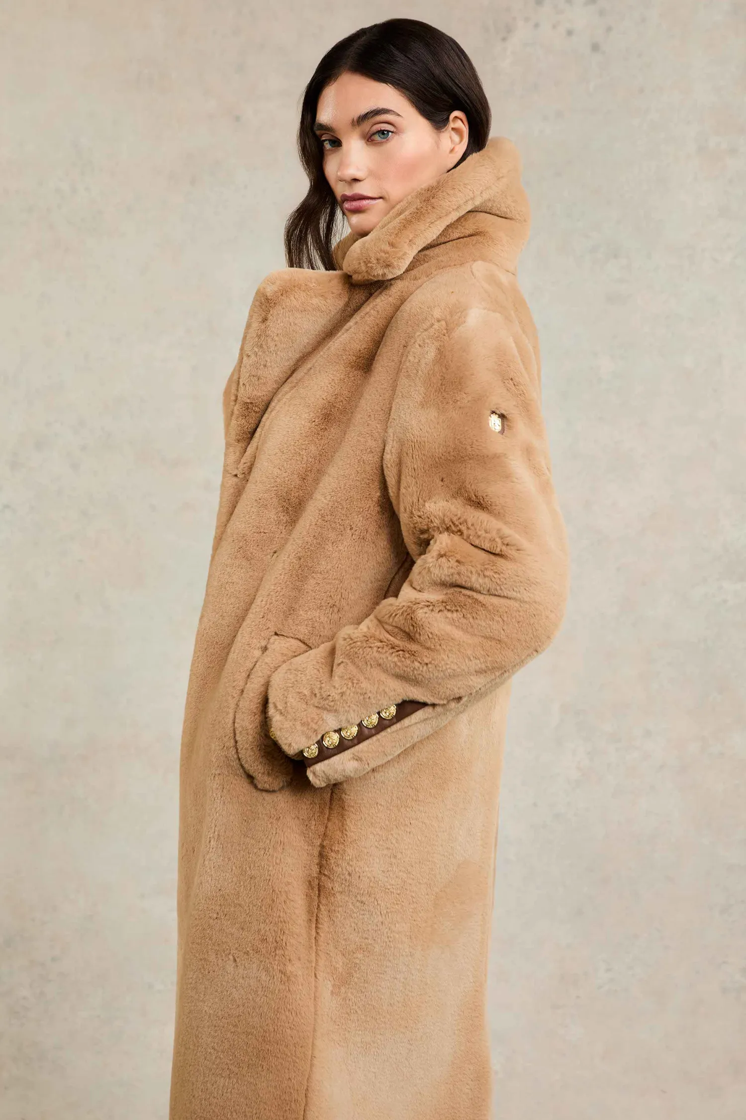 Best Asygarth Faux Fur Coat Women Coats