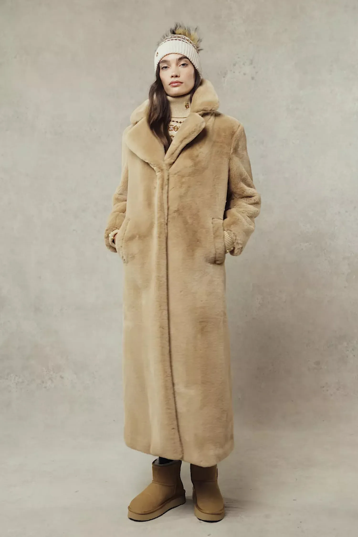 Best Asygarth Faux Fur Coat Women Coats