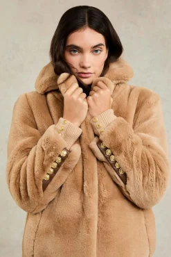 Best Asygarth Faux Fur Coat Women Coats