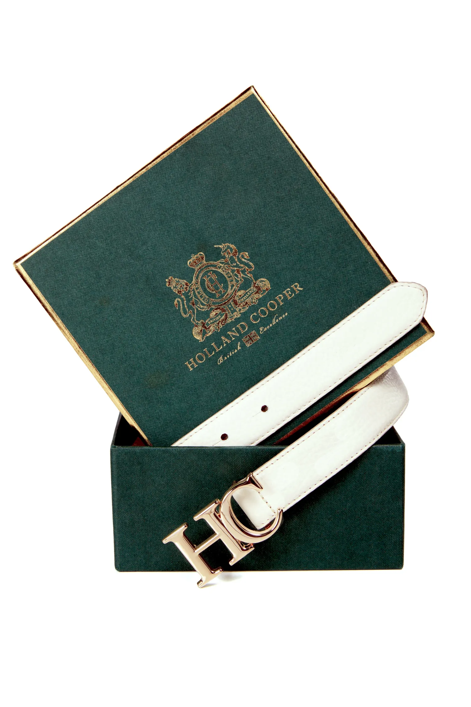 Sale Atelier Slim Logo Belt (Off White) Women Belts|Belts
