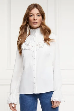 Discount Audley Lace Blouse Women Shirts & Blouses