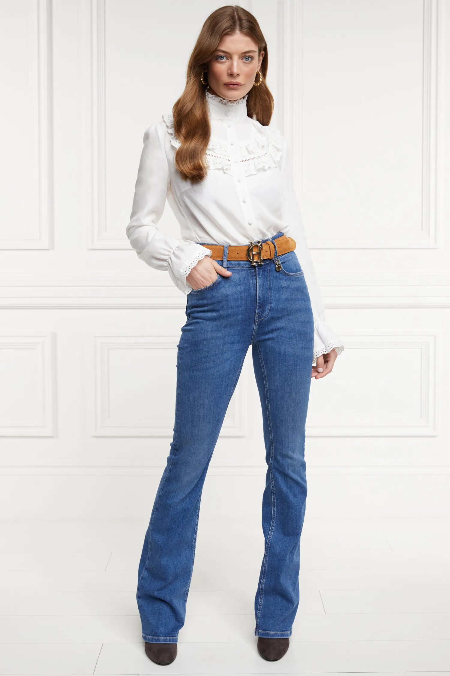 Discount Audley Lace Blouse Women Shirts & Blouses