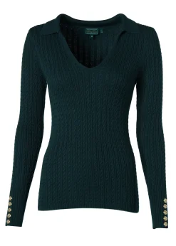 Best Ava Knit (Deep Emerald) Women Knitwear