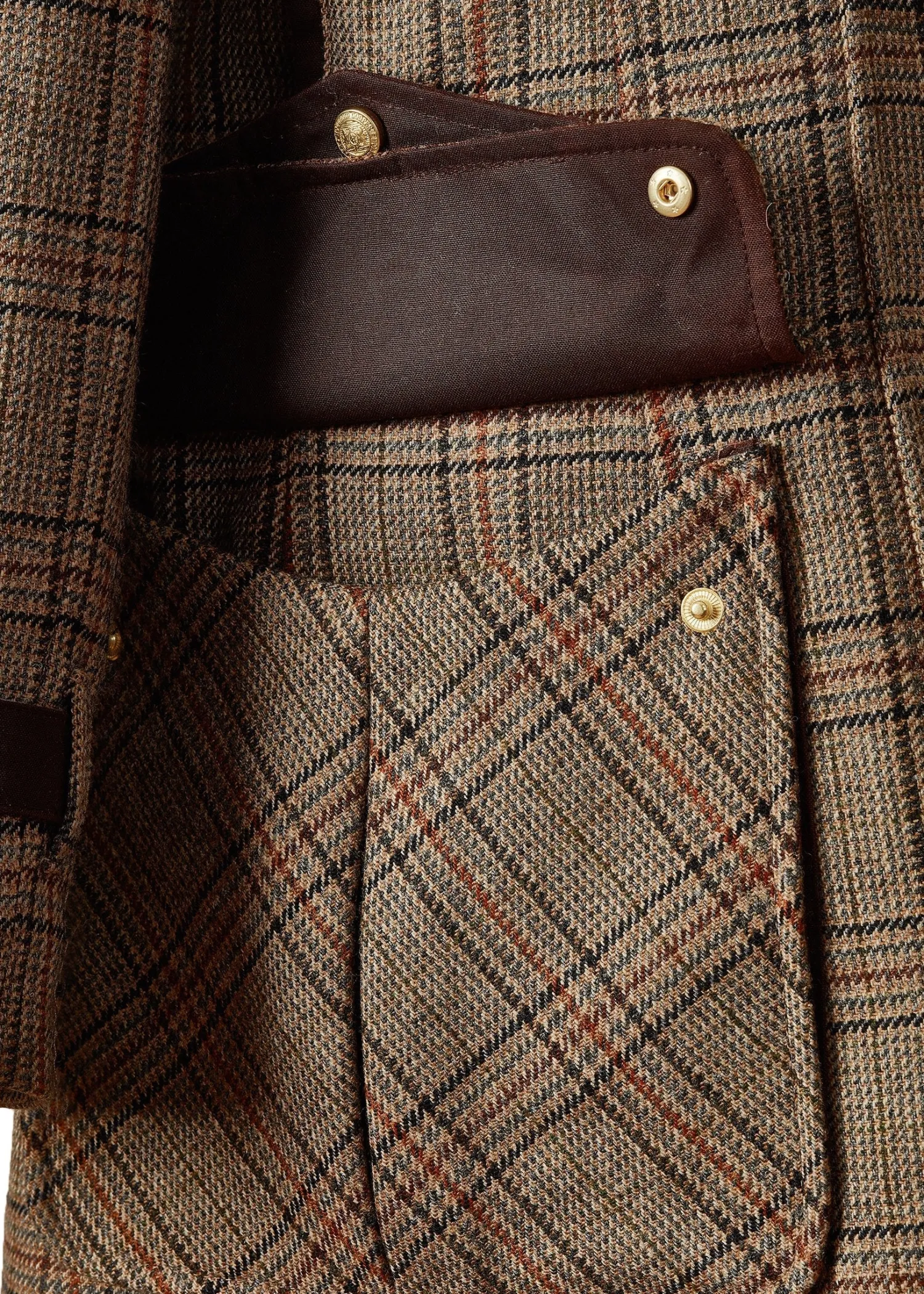 Best Balmoral Field Coat (Bourbon Tweed) Women Coats