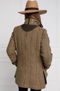 New Balmoral Field Coat (Hailes Green Tweed) Women Coats