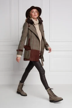 Hot Balmoral Field Jacket (Bourbon Tweed) Women Jackets