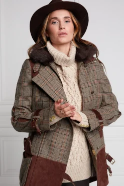 Hot Balmoral Field Jacket (Bourbon Tweed) Women Jackets