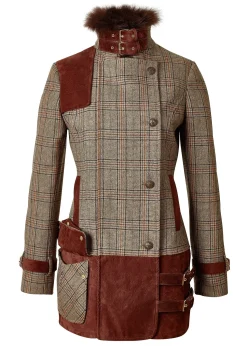Hot Balmoral Field Jacket (Bourbon Tweed) Women Jackets