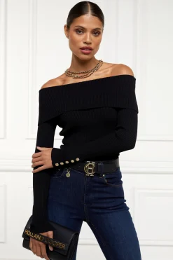 Hot Bardot Knit Women Tops|Knitwear
