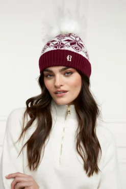 Clearance Beatrice Bobble Hat ( Cream) Women Hats & Headbands|Hats & Headbands