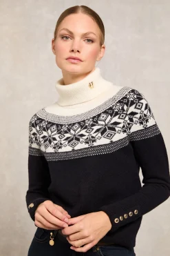 Sale Beatrice Knit (Ink Navy) Women Knitwear
