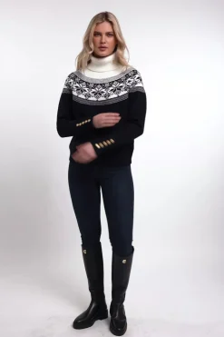 Sale Beatrice Knit (Ink Navy) Women Knitwear