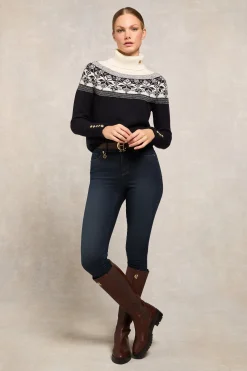Sale Beatrice Knit (Ink Navy) Women Knitwear