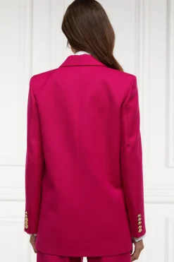 Fashion Belgravia Blazer (Hot Pink Barathea) Women Blazers|Tailoring