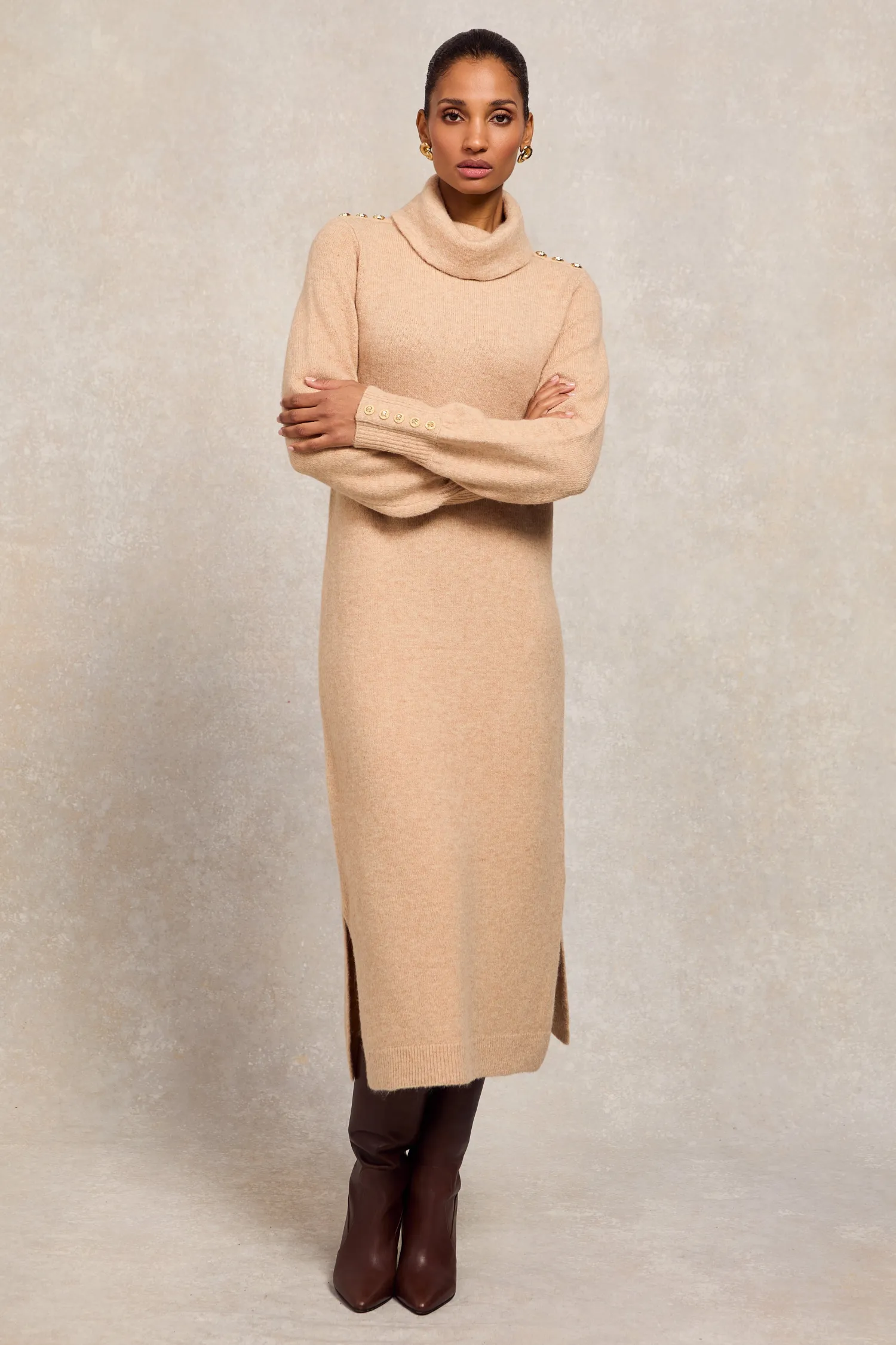 Best Berkeley Roll Neck Dress Women Dresses