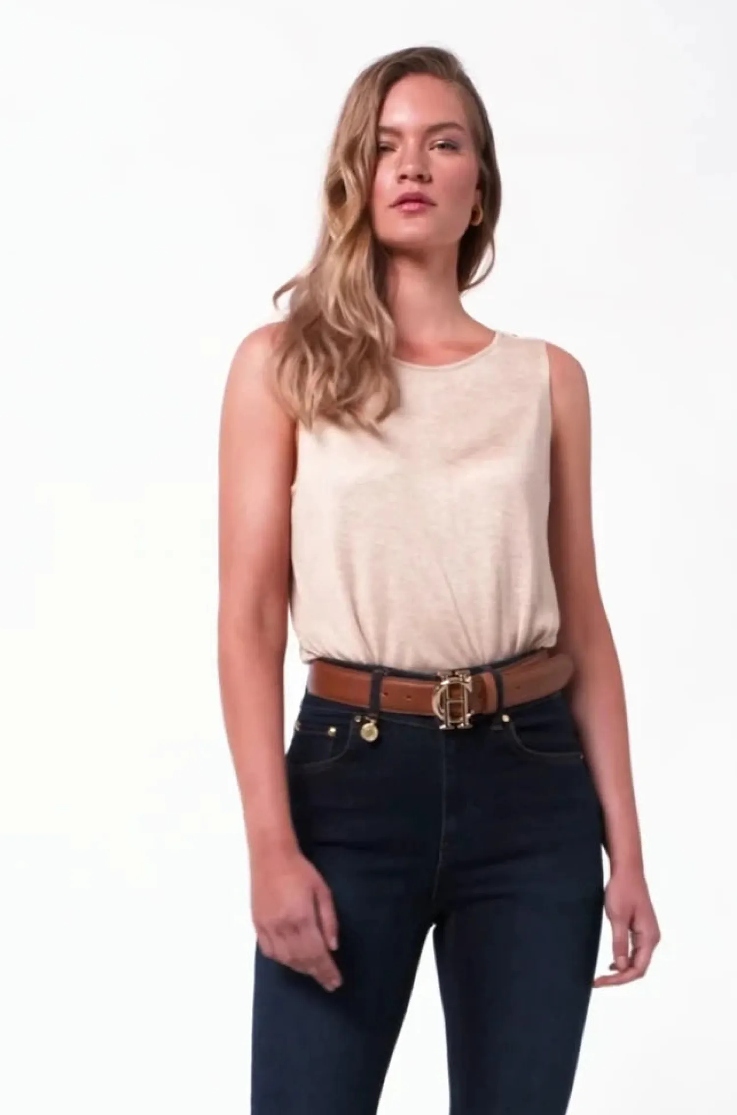 Outlet Boat Neck Vest Women Tops|Knitwear