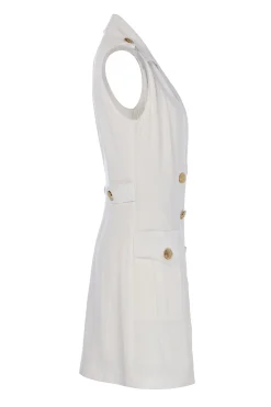 Fashion Chelsea Dress (Oyster Linen) Women Dresses|Tailoring