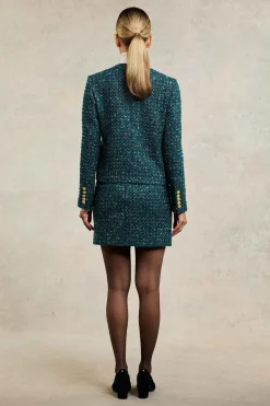 Best Chelsea Jacket (Emerald Boucle) Women Jackets