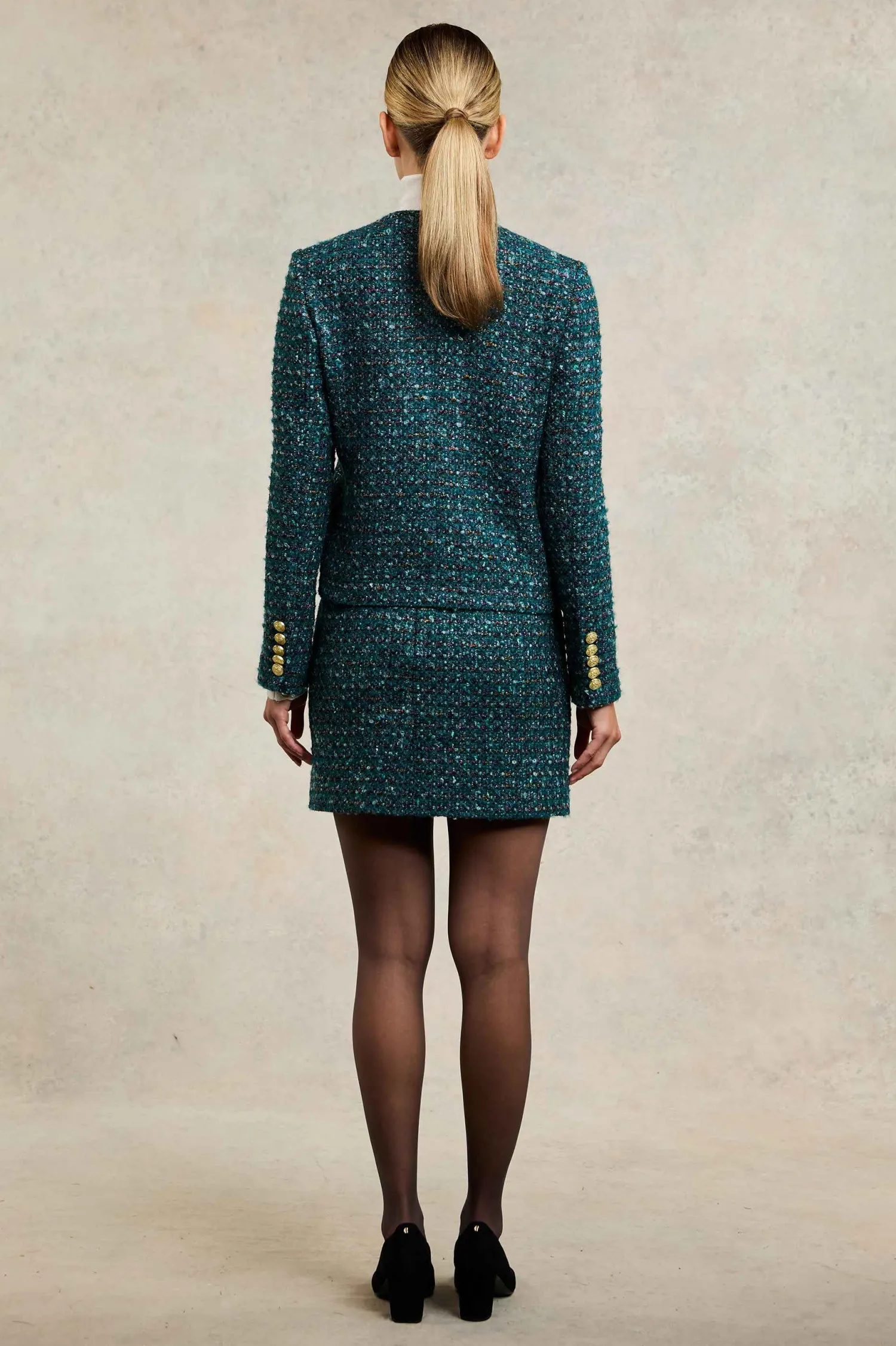 Best Chelsea Jacket (Emerald Boucle) Women Jackets