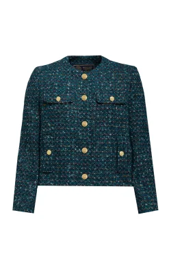 Best Chelsea Jacket (Emerald Boucle) Women Jackets