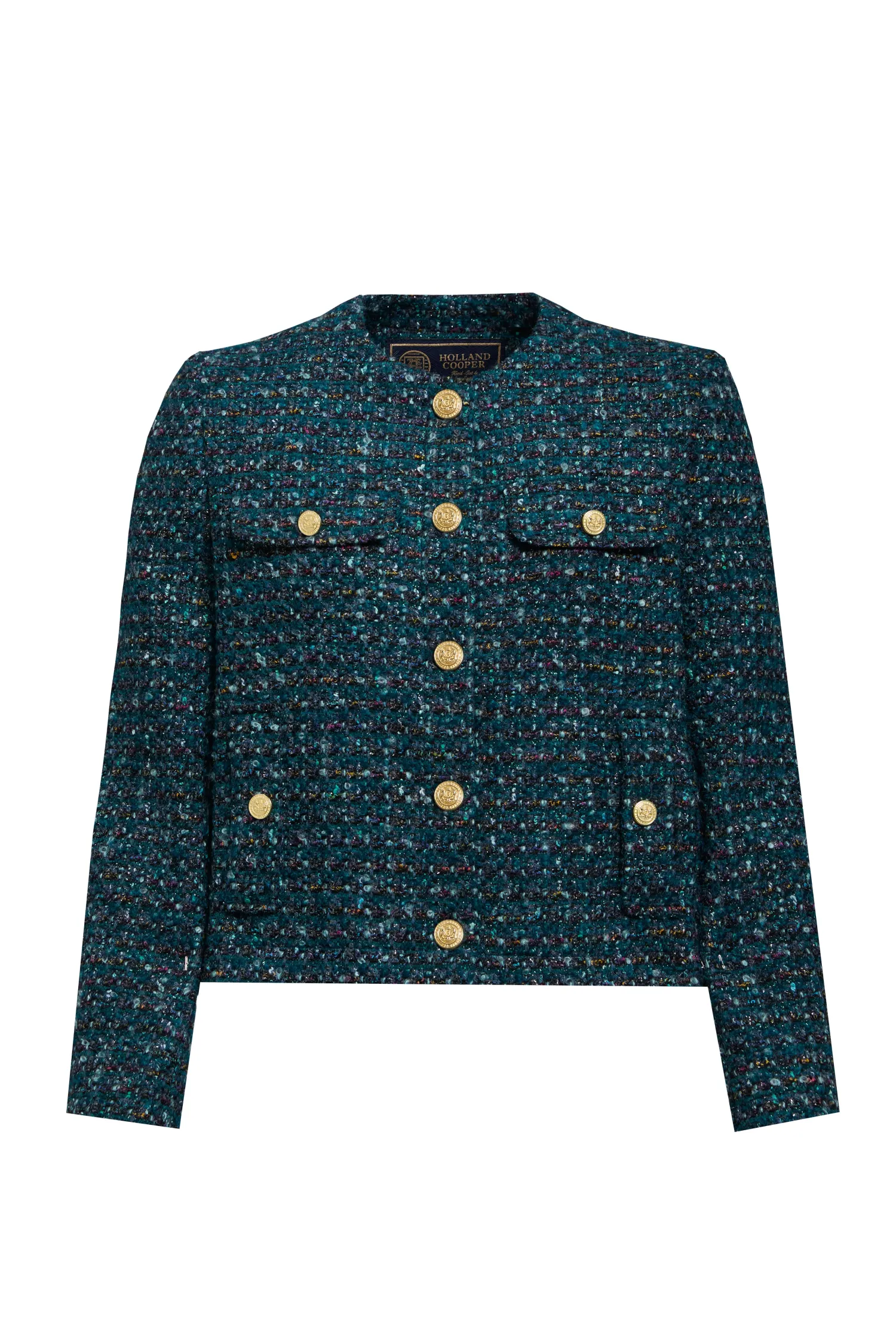 Best Chelsea Jacket (Emerald Boucle) Women Jackets