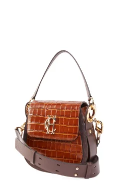 Discount Chelsea Saddle Bag (Tan Croc) Women Crossbody Bags|Bags