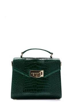 Clearance Cheltenham Bag (Emerald Croc) Women Crossbody Bags|Bags