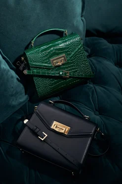 Clearance Cheltenham Bag (Emerald Croc) Women Crossbody Bags|Bags