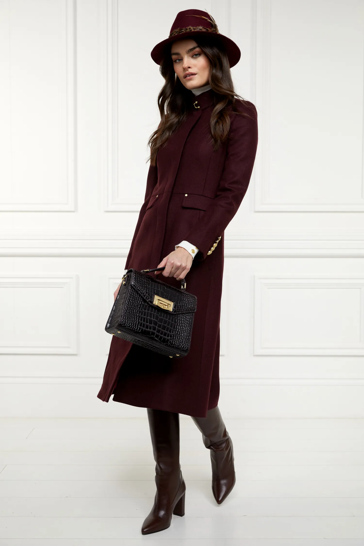 Discount Cheltenham Bag (Rich Chocolate Croc) Women Crossbody Bags|Bags