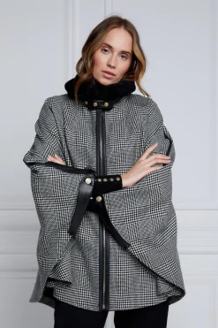 Clearance Chiltern Cape (Prince of Wales Mono) Women Capes