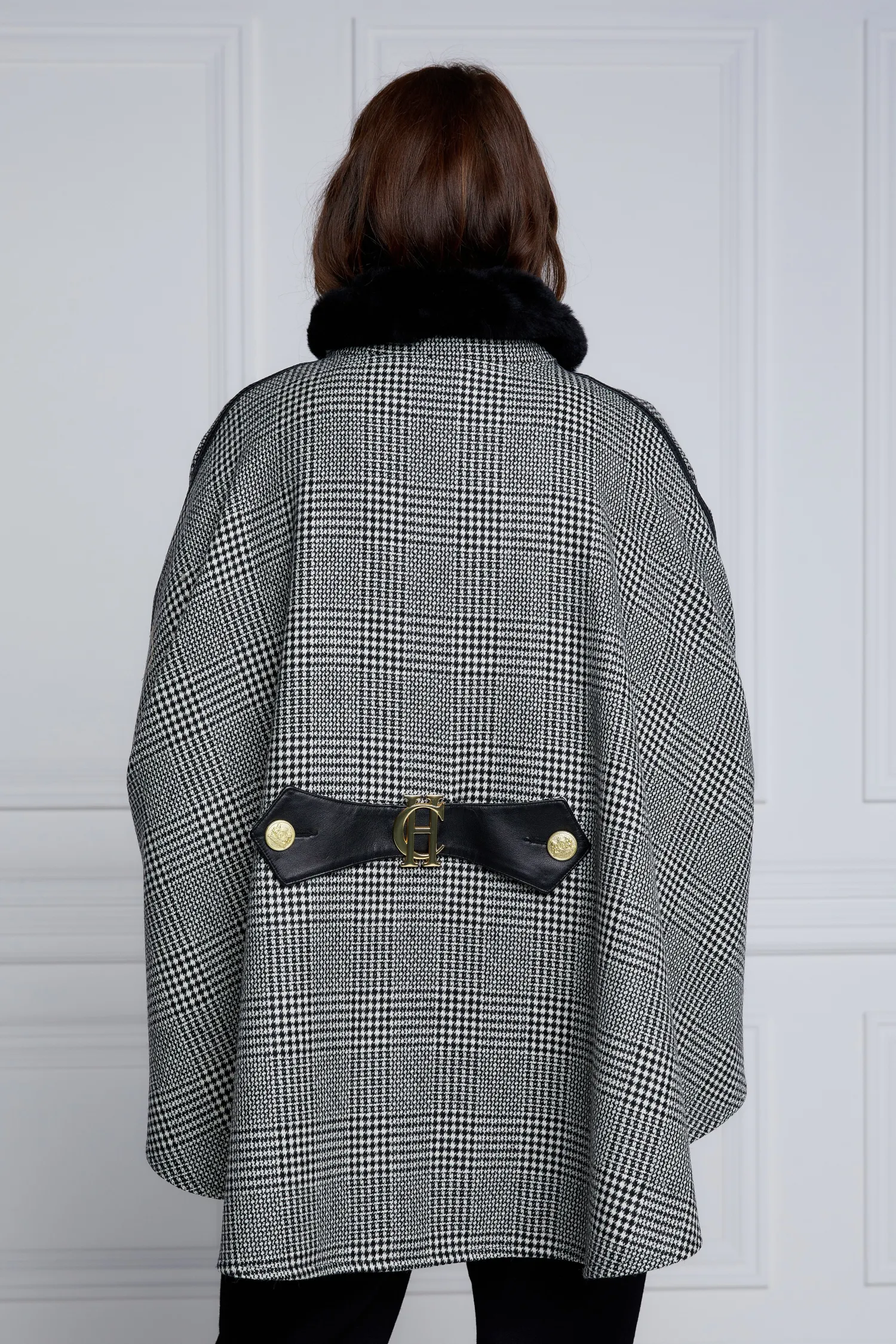 Clearance Chiltern Cape (Prince of Wales Mono) Women Capes