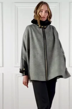 Clearance Chiltern Cape (Prince of Wales Mono) Women Capes