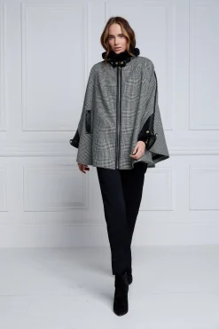 Clearance Chiltern Cape (Prince of Wales Mono) Women Capes