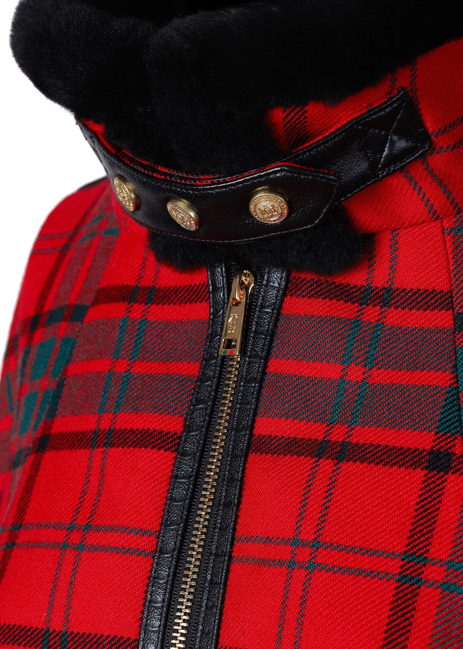 Clearance Chiltern Cape (Red Tartan) Women Capes