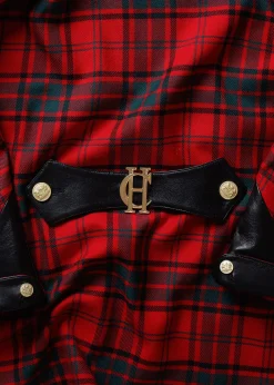 Clearance Chiltern Cape (Red Tartan) Women Capes