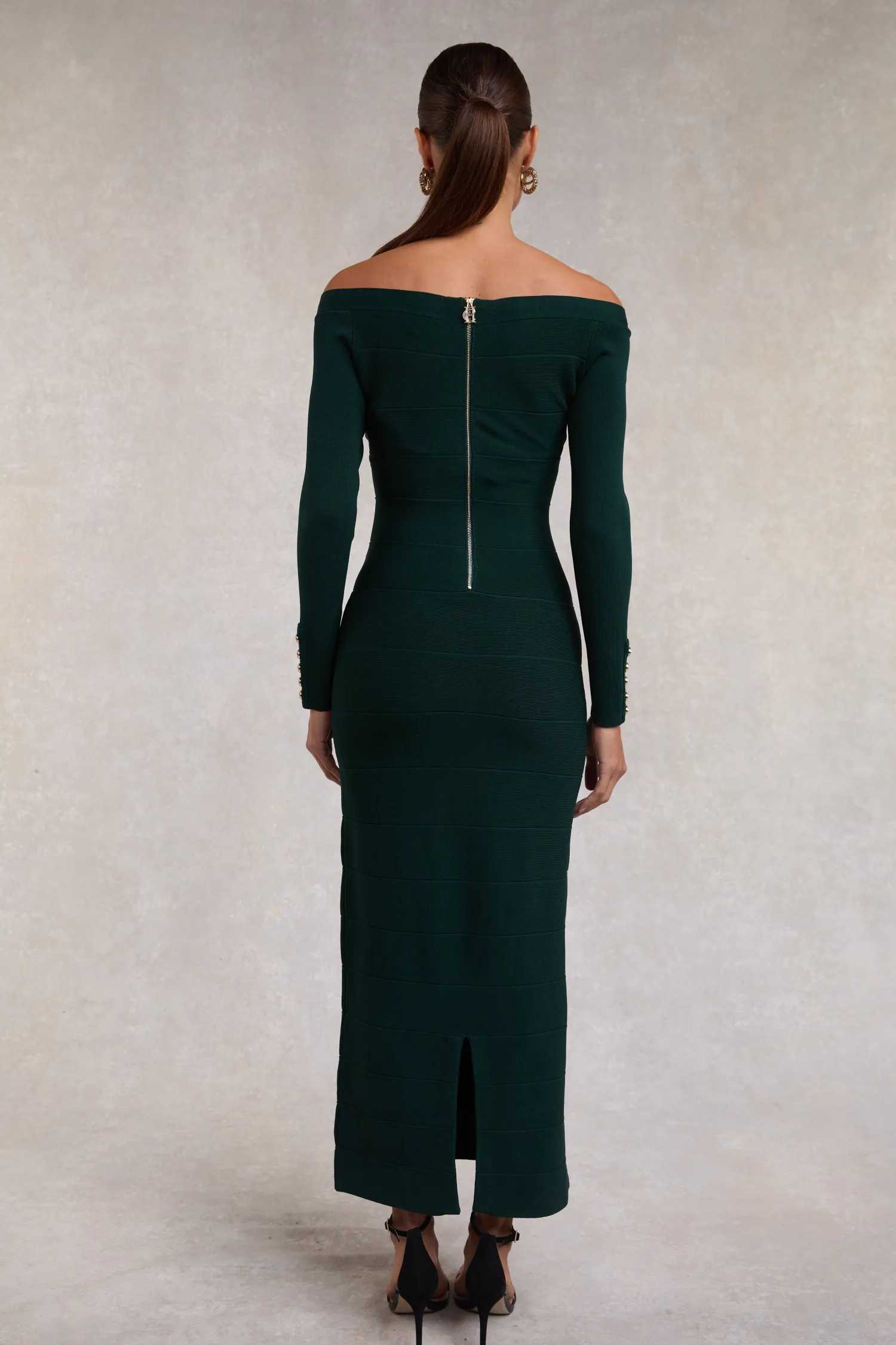 Outlet Christina Bandage Dress (Deep Emerald) Women Dresses