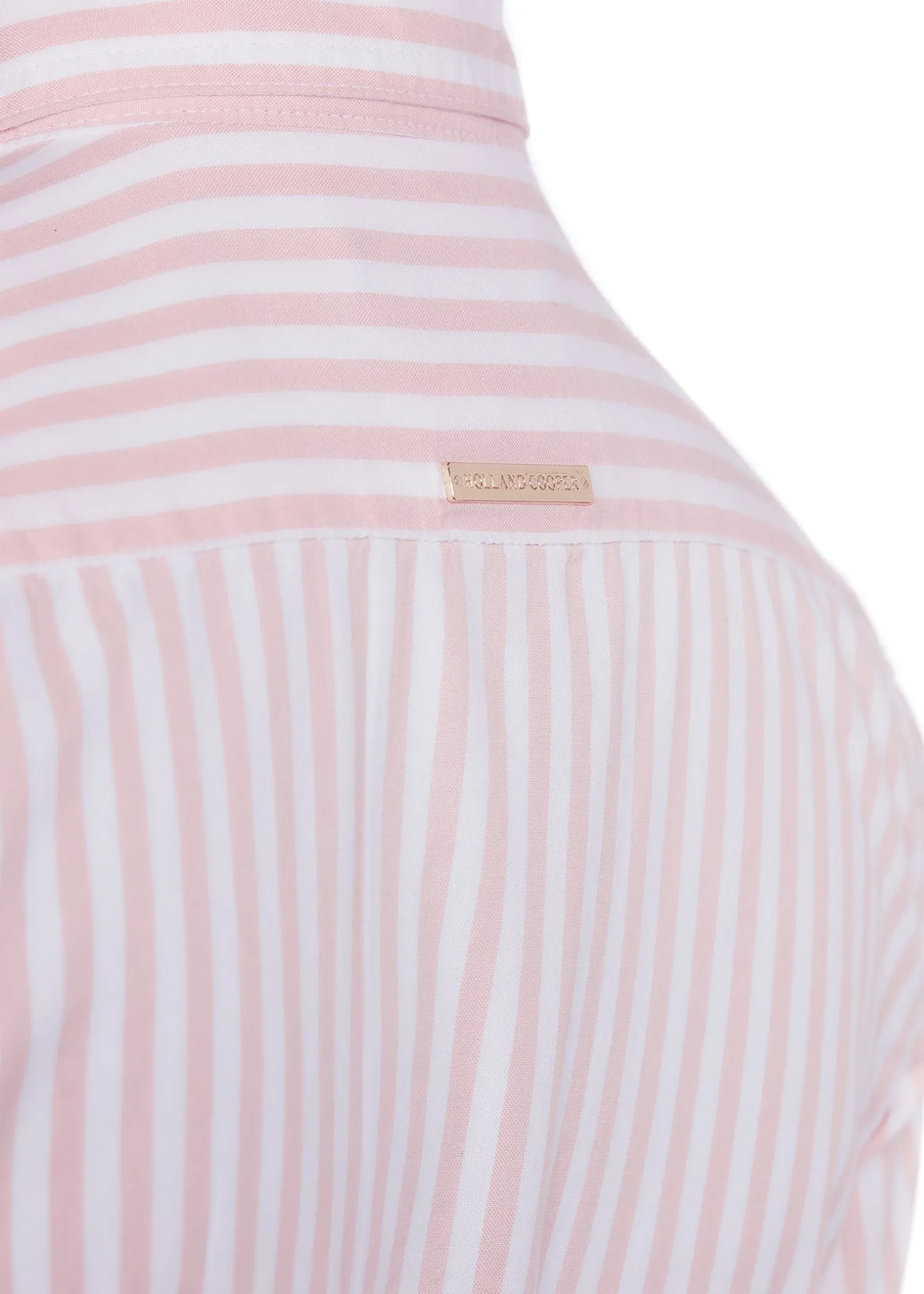 Best Classic Button Down Shirt (Pink Stripe) Women Shirts & Blouses