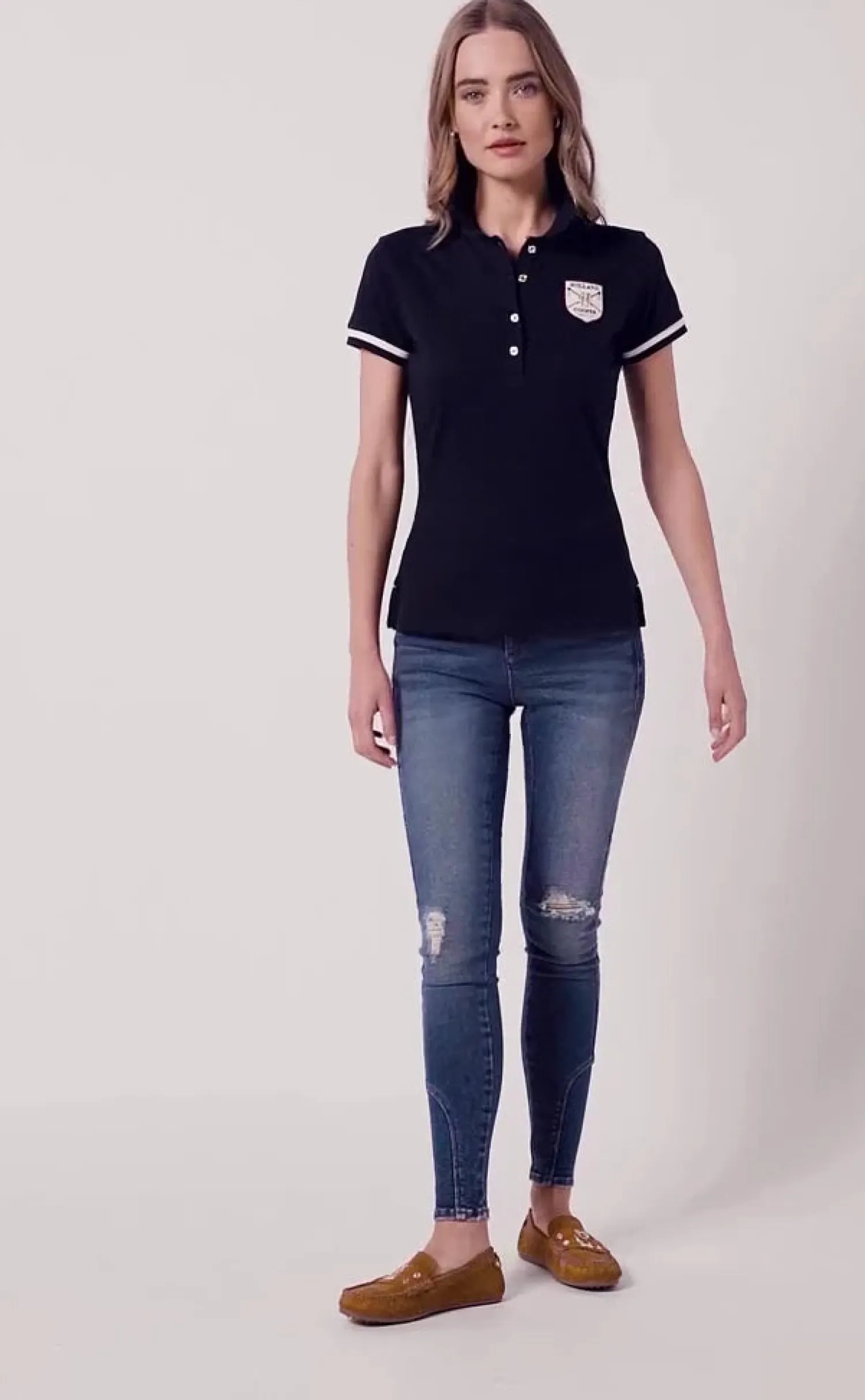 Best Classic Polo Shirt (Ink Navy) Women Polo Shirts & Tees|Polo Shirts