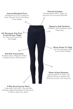 Hot Cooper Training Breeches (Ink Navy) Breeches
