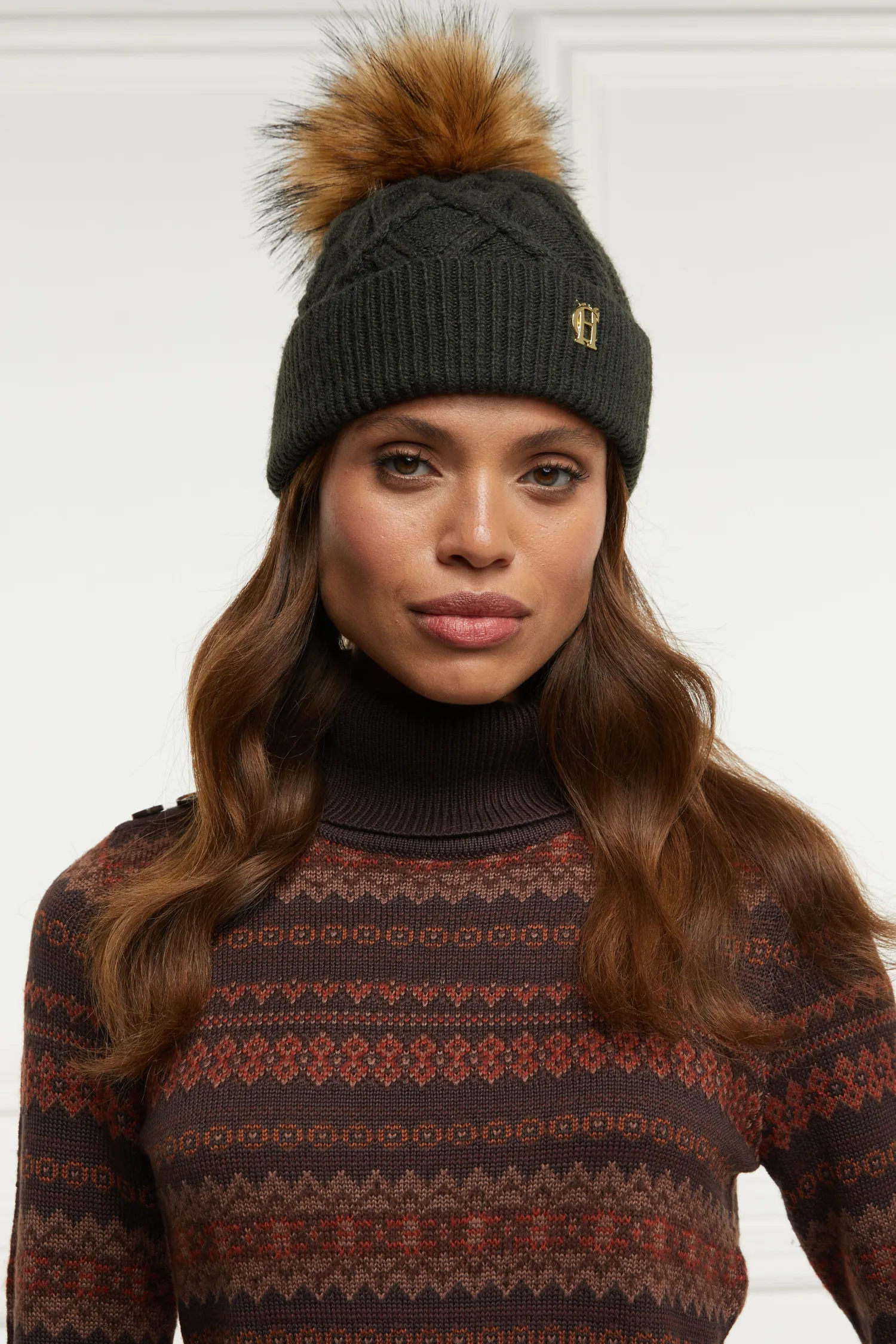 Online Cortina Bobble Hat (Fern Green) Women Hats & Headbands|Hats & Headbands