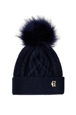 Clearance Cortina Bobble Hat (Ink Navy) Women Hats & Headbands|Hats & Headbands