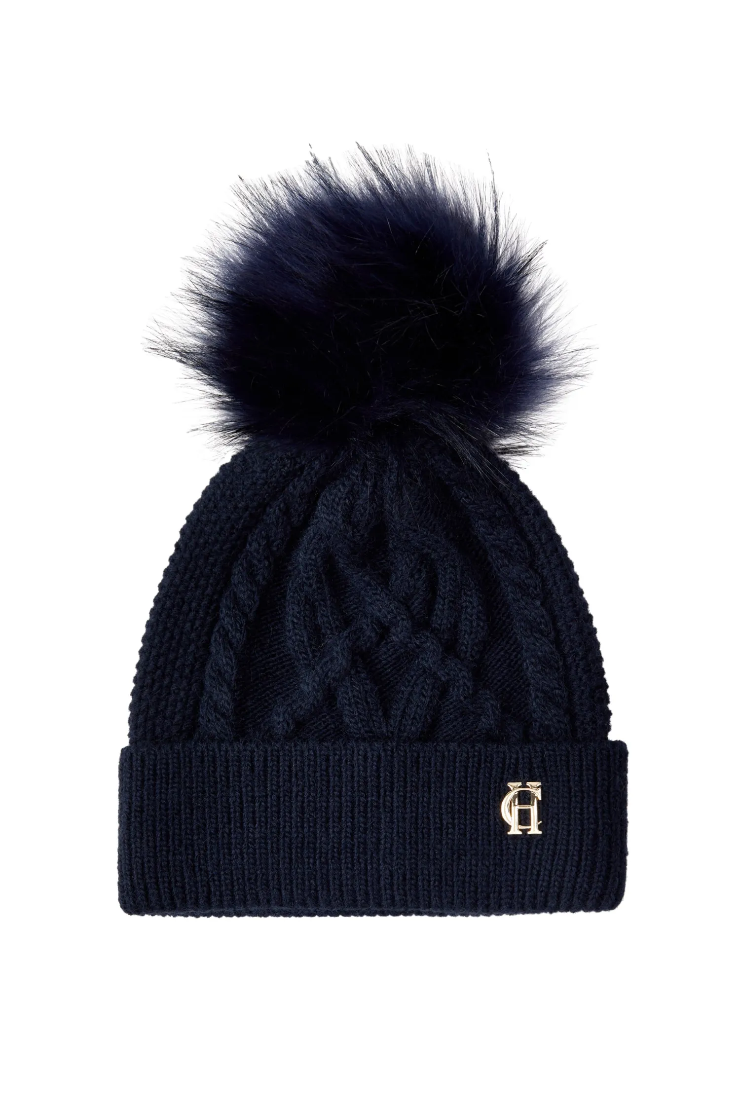Clearance Cortina Bobble Hat (Ink Navy) Women Hats & Headbands|Hats & Headbands