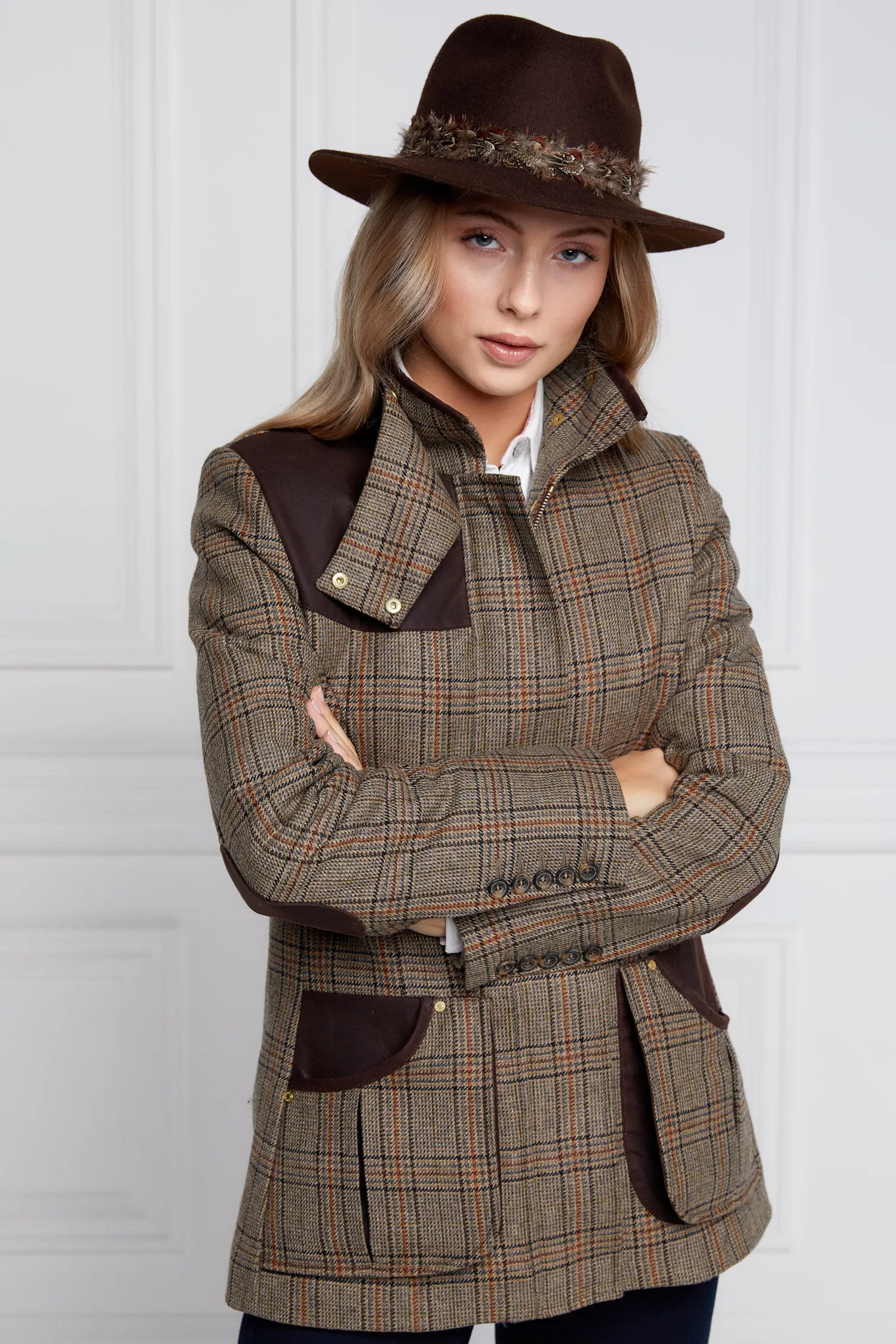 Discount Country Classic Jacket (Bourbon Tweed) Women Jackets|Tailoring