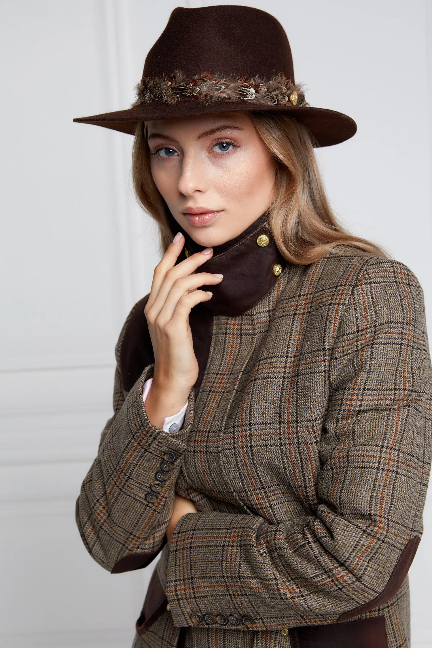 Discount Country Classic Jacket (Bourbon Tweed) Women Jackets|Tailoring