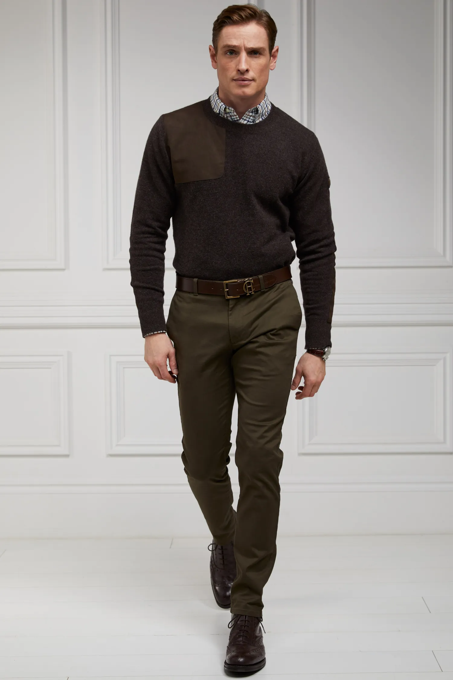 New Country Crew Neck Knit Knitwear