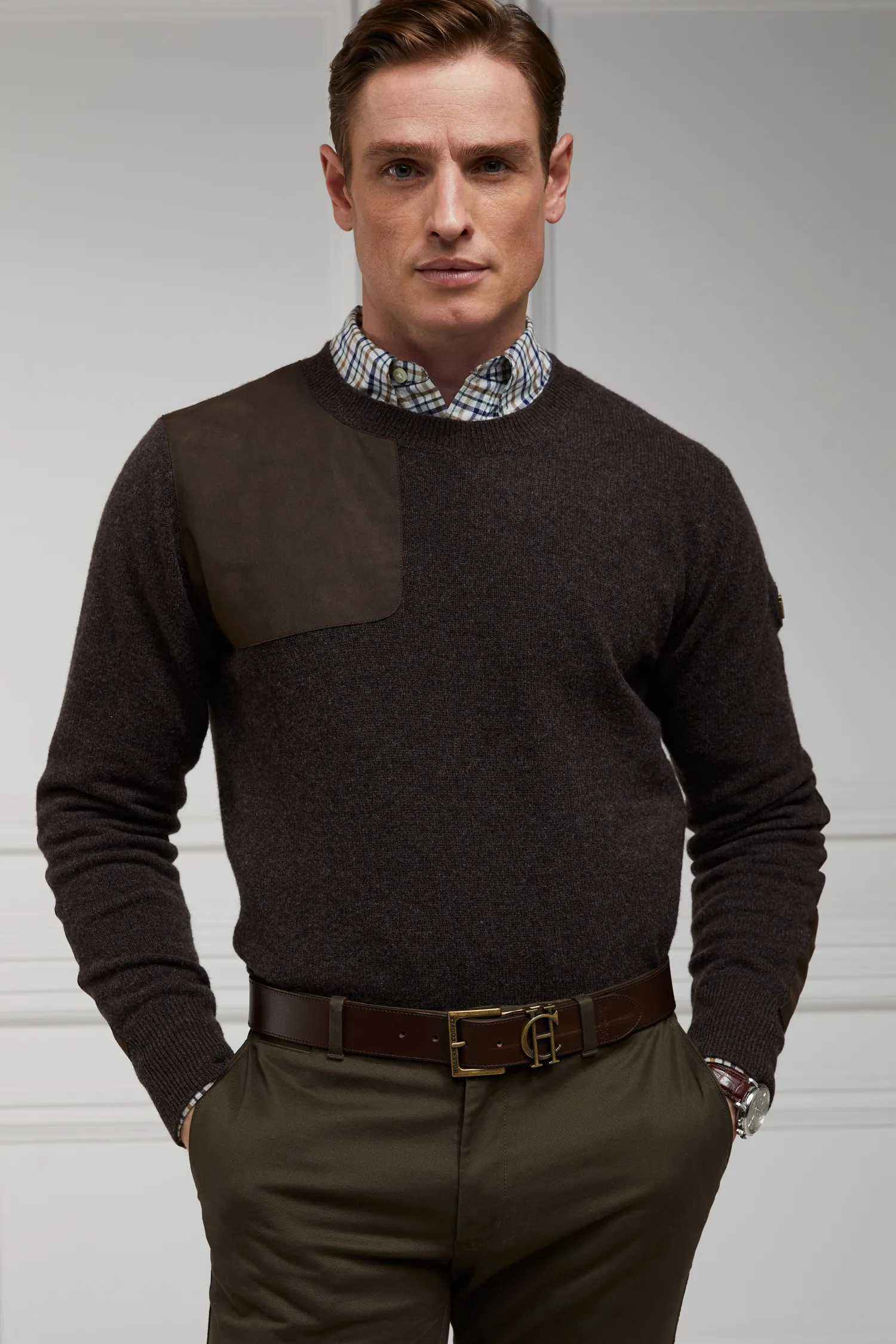 New Country Crew Neck Knit Knitwear